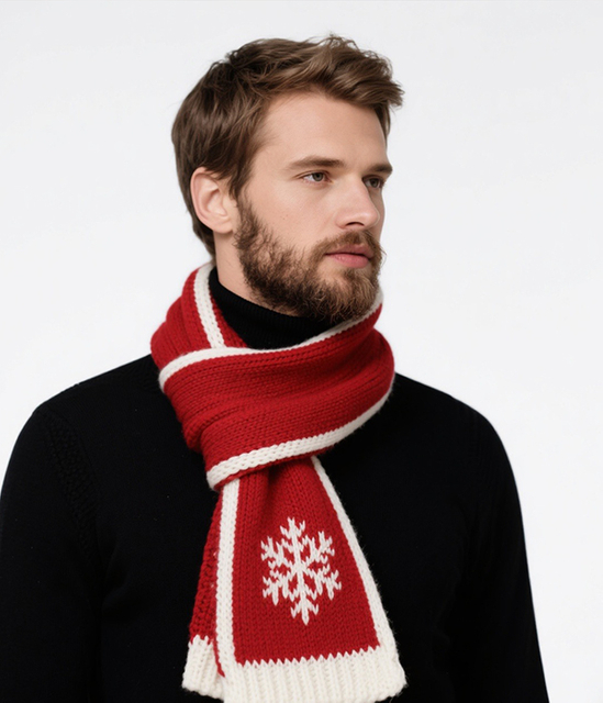 Changhua sjaal breimachine voor man kerstsjaal