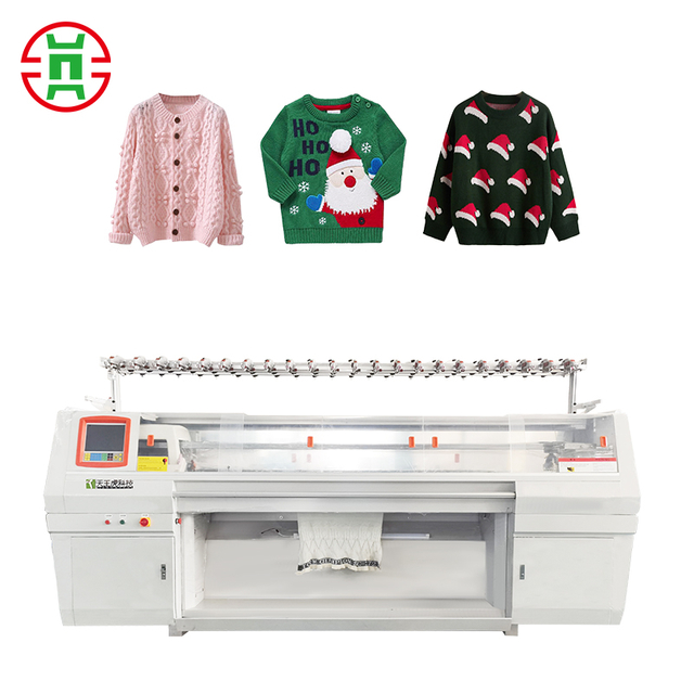 66 inch sjaalbreimachine met drie systemen